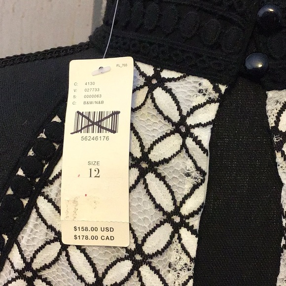 NWT Anthro Eri + Ali Ninetta Lace Mini Dress - Picture 9 of 12